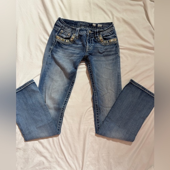 Miss Me Denim - Miss Me Blue Boot Cut Jeans for Women